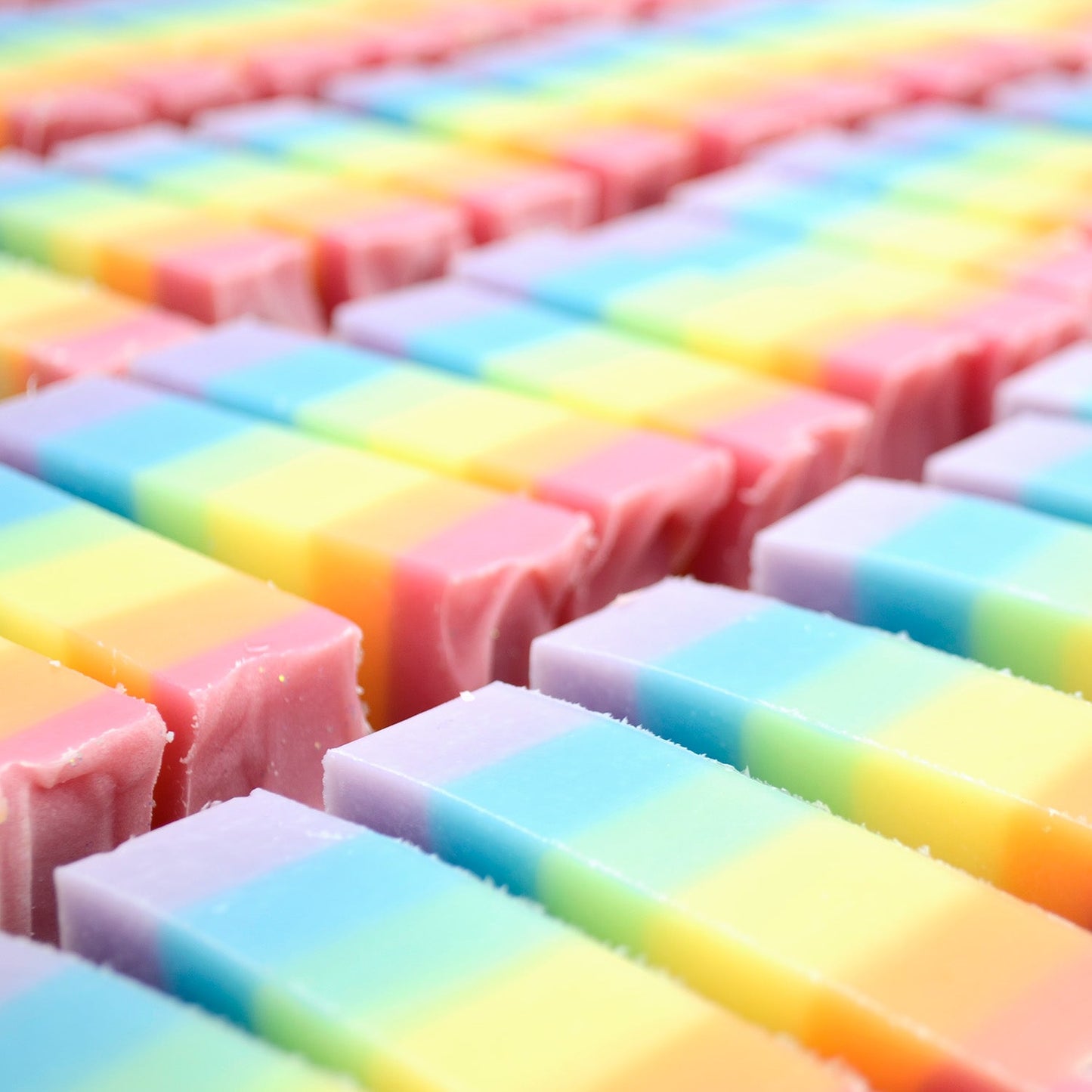 LGBTQ+ Pride Rainbow Handcrafted Soap - Sparkling Citrus LGBT_PrideSoap