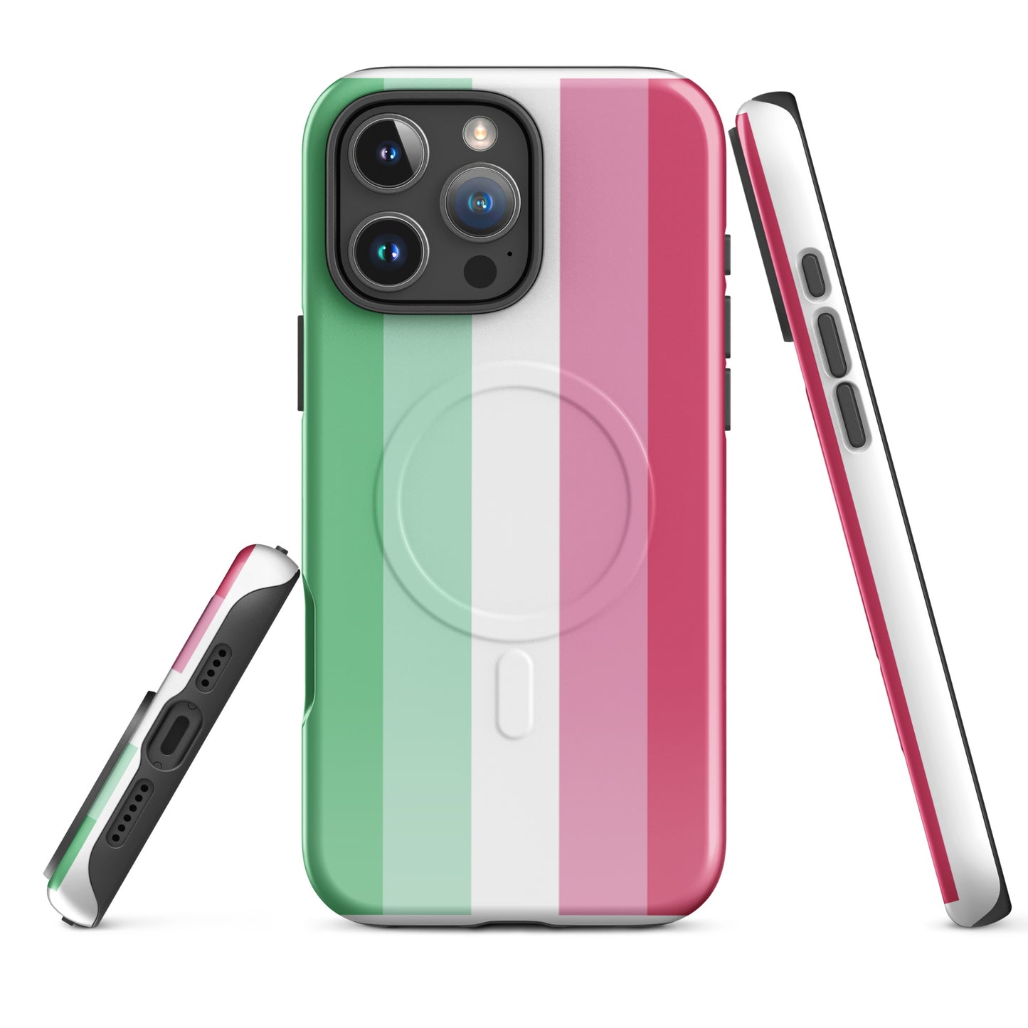 Abrosexual Pride MagSafe® Tough Phone Case for Apple iPhone® iPhone 16 Pro Max Abrosexual abrosexual-pride-magsafe-tough-phone-case-for-apple-iphone-16-pro-max-front