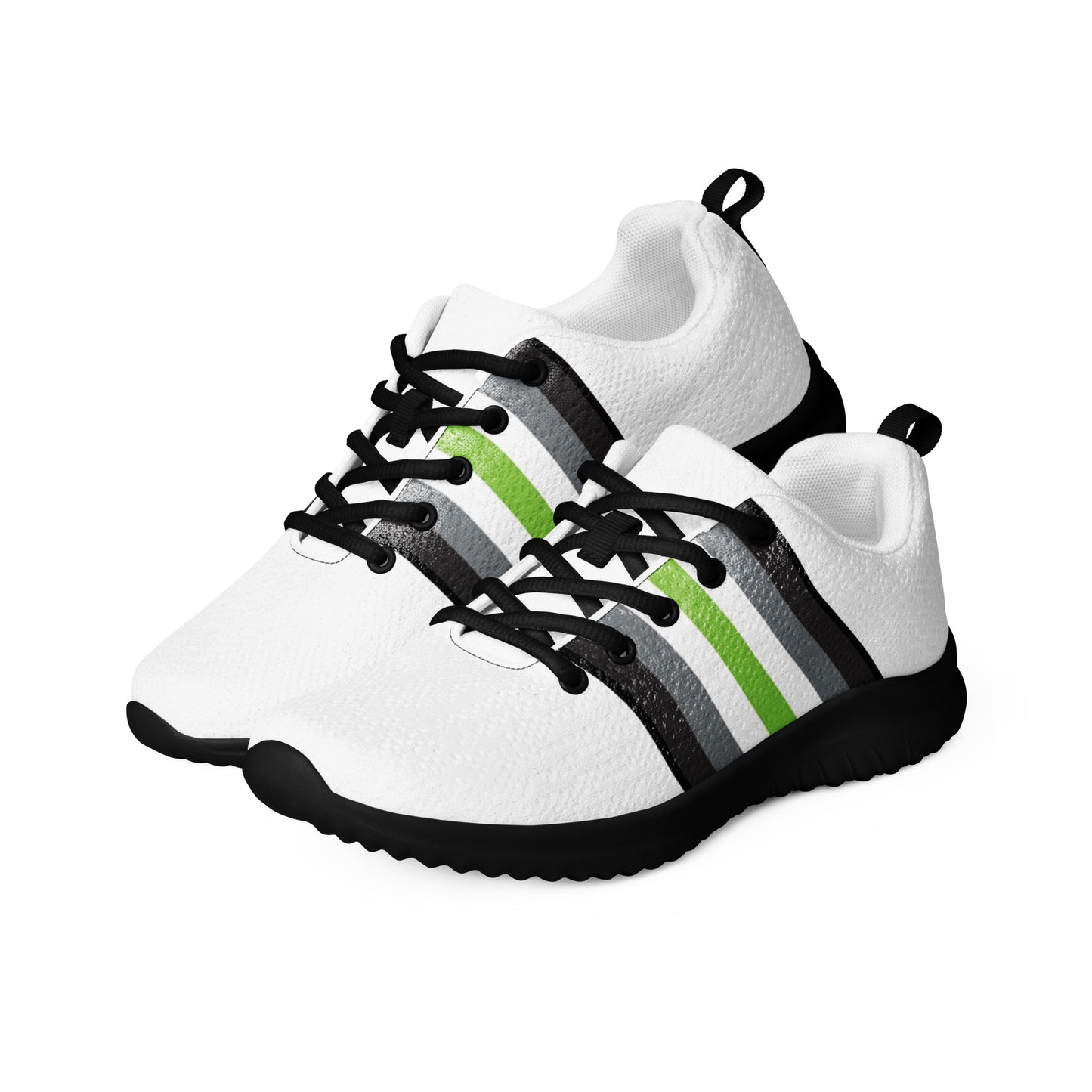 Agender Pride Flag Men’s Athletic Shoes agender-pride-flag-mens-athletic-shoes-left-front
