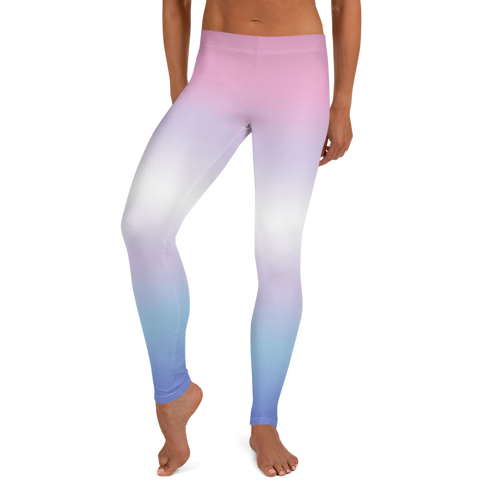 Bigender Pride Women's Leggings in Ombre