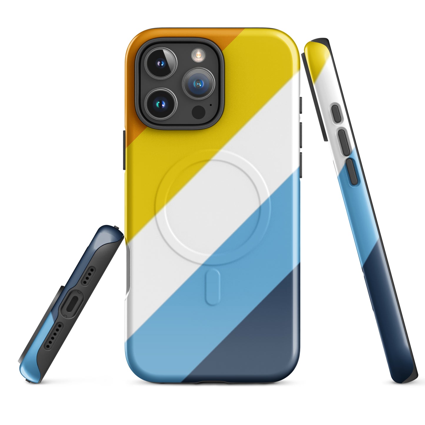 Aroace Pride MagSafe® Tough Phone Case for Apple iPhone® iPhone 16 Pro Max Aroace aroace-pride-magsafe-tough-phone-case-for-apple-iphone-16-pro-max-front