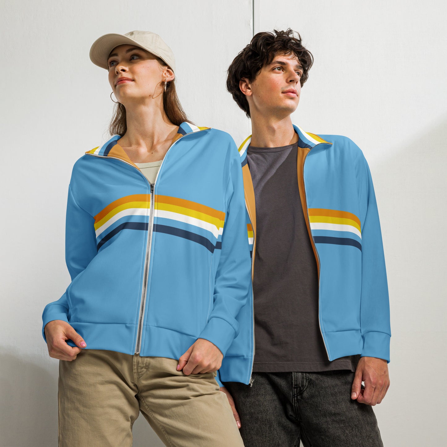 Aroace Pride Track Jacket - Unisex aroace-pride-track-jacket-unisex-model