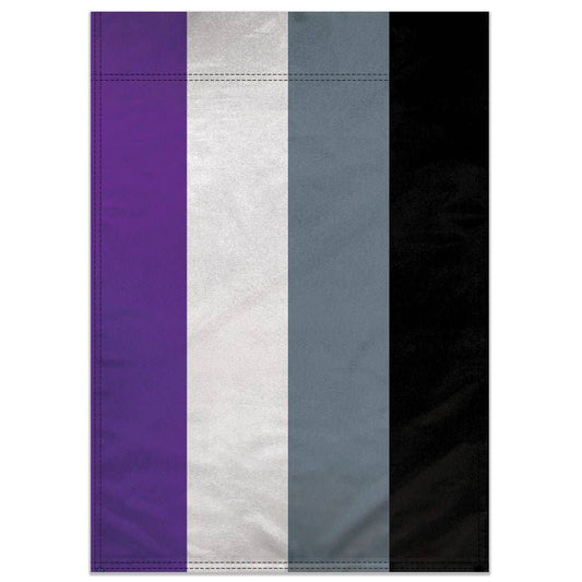 Asexual Ace Pride Garden Flag 12x18in Asexual Flag Only asexual-ace-pride-garden-flag-12x18in-front Garden Flag