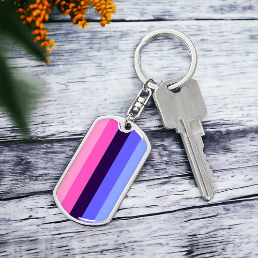Omnisexual Pride Military Dog Tag Keychain asset_1012_transformation_17939_190182ea-d2d1-46d0-ad71-32ef65dc46ca