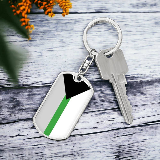 Demiromantic Pride Military Dog Tag Keychain asset_1012_transformation_17939_87a5f2cd-ef2a-4deb-be6d-b36412b953af