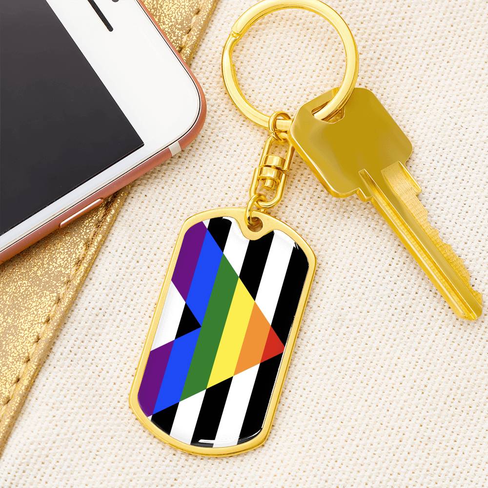 Straight Ally Pride Military Dog Tag Keychain asset_1014_transformation_2873_c36b8711-48df-4854-9bb1-73e4897d0929