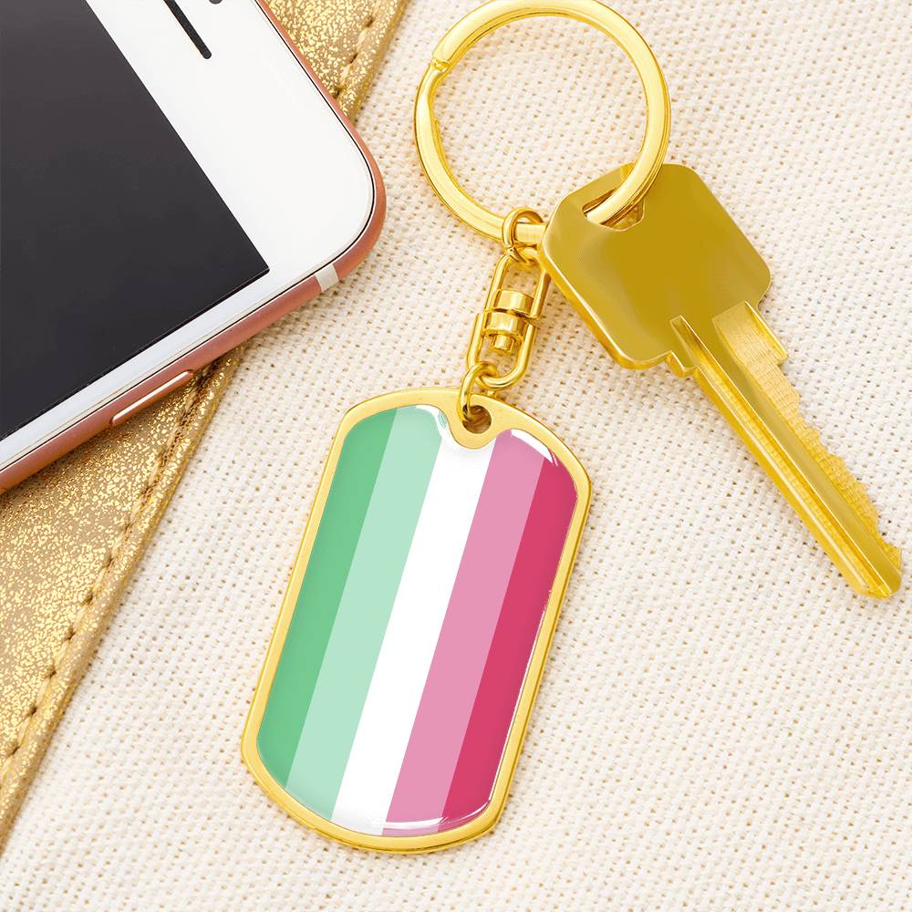 Abrosexual Pride Military Dog Tag Keychain asset_1014_transformation_2873_d4d47022-a7b9-42e6-a2e3-40b8293eca32