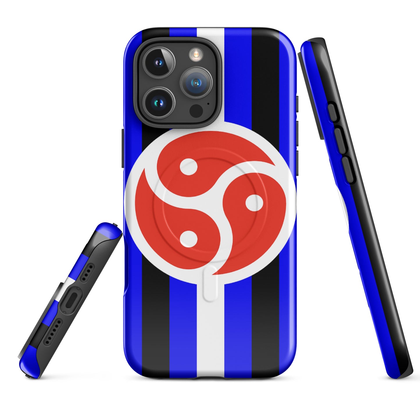 BDSM Symbol MagSafe® Tough Phone Case for Apple iPhone® iPhone 16 Pro Max bdsm-symbol-magsafe-tough-phone-case-for-apple-iphone-16-pro-max-front