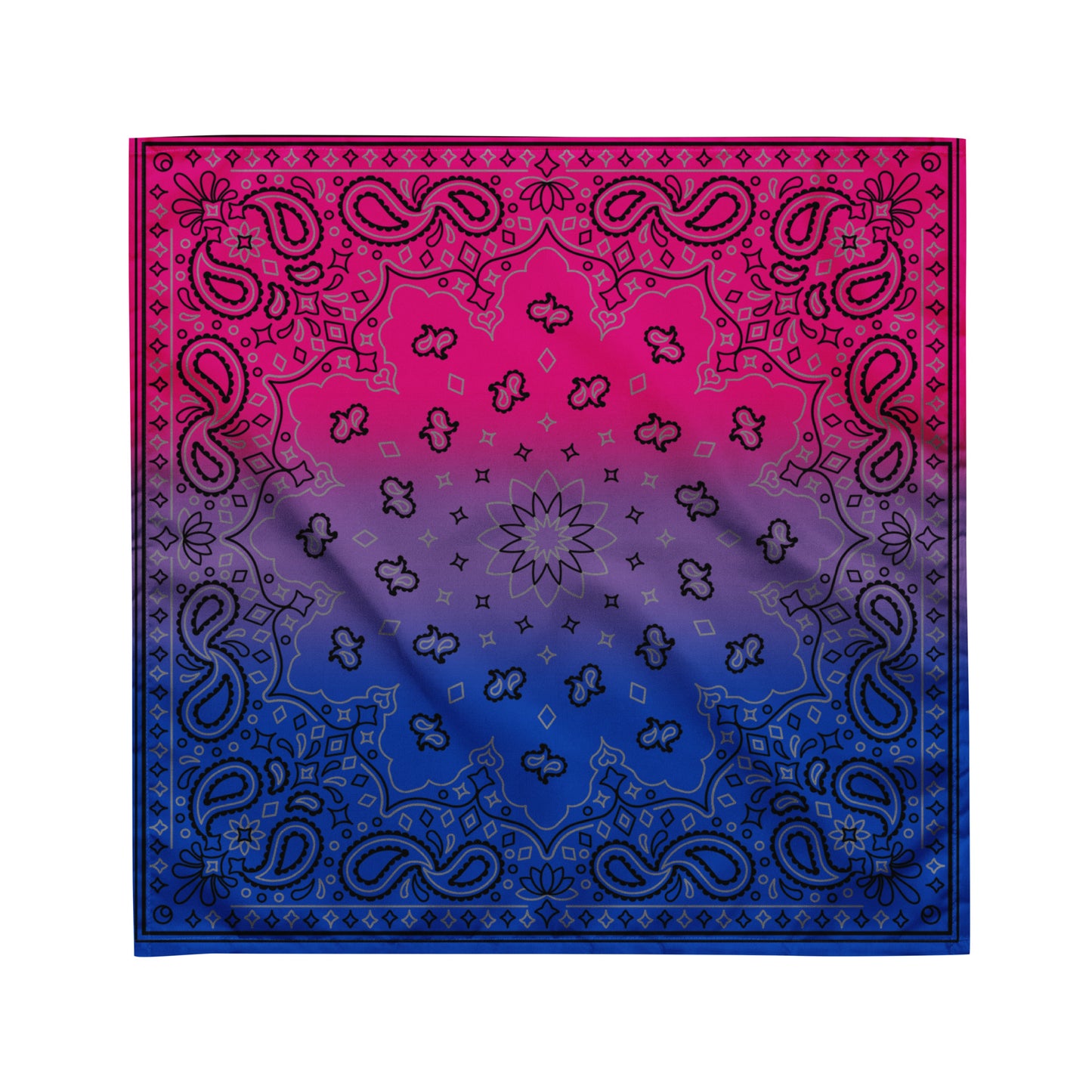 Bisexual Bi Pride Paisley Bandana M Bisexual bisexual-bi-pride-bandana-medium