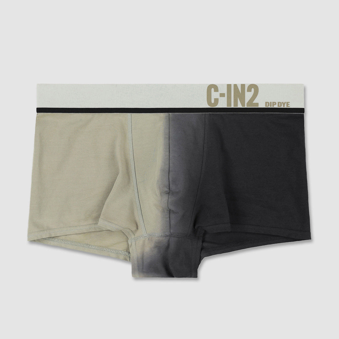 A pair of men's underwear with a gradient design on a white background, featuring the brand 'C-IN2'.