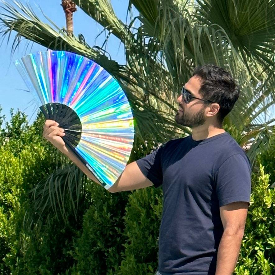 Clack Hand Fan - Disco Ball clack-hand-fan-disco-ball-the-gay-fan-club-lifestyle