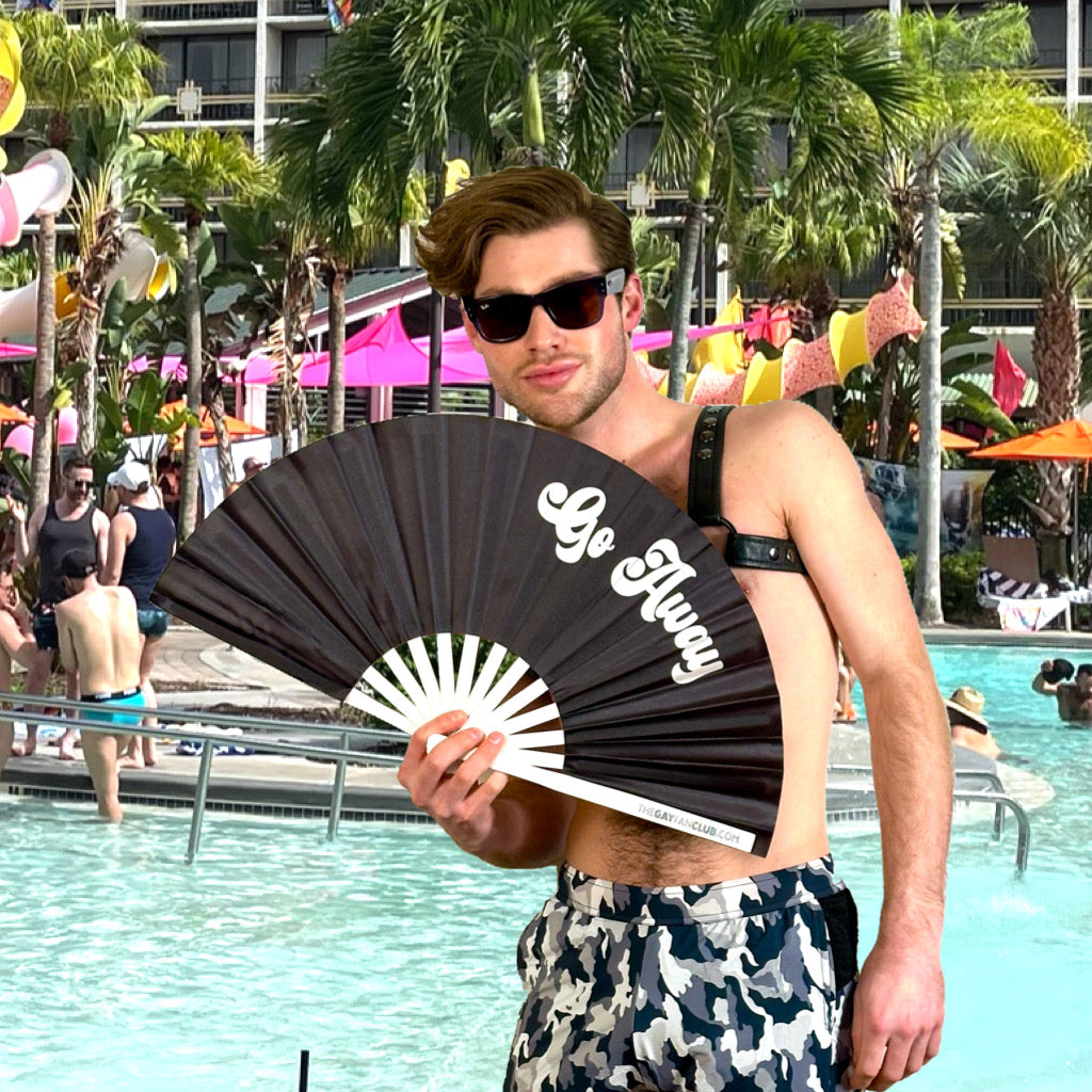 Clack Hand Fan - Go Away clack-hand-fan-go-away-lifestyle