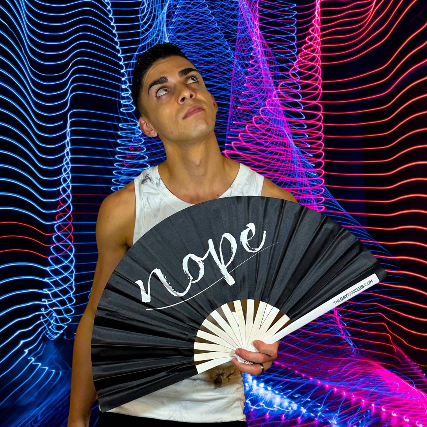 Clack Hand Fan - Nope clack-hand-fan-nope-the-gay-fan-club-lifestyle