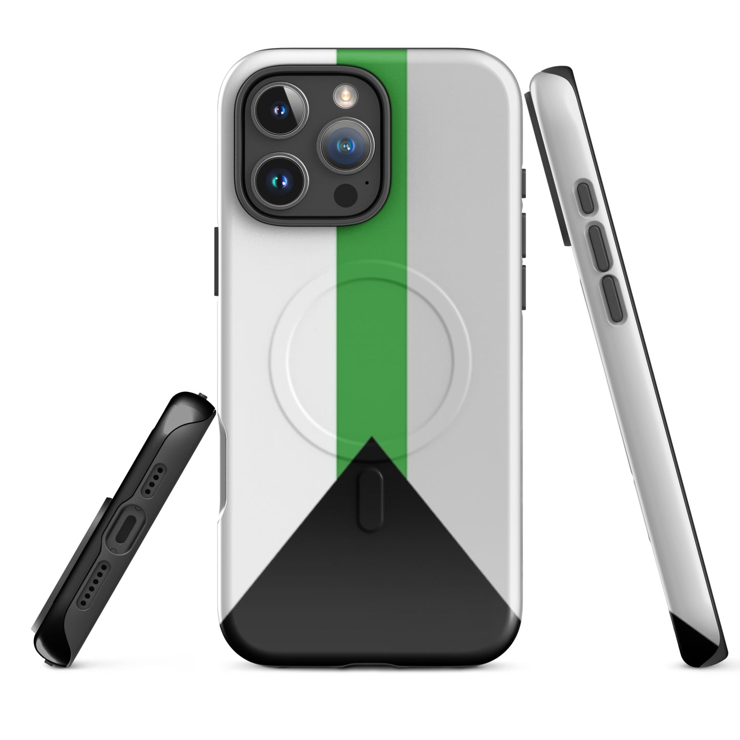 Demiromantic Pride MagSafe® Tough Phone Case for Apple iPhone® iPhone 16 Pro Max Demisexual demiromantic-pride-magsafe-tough-phone-case-for-apple-iphone-16-pro-max-front