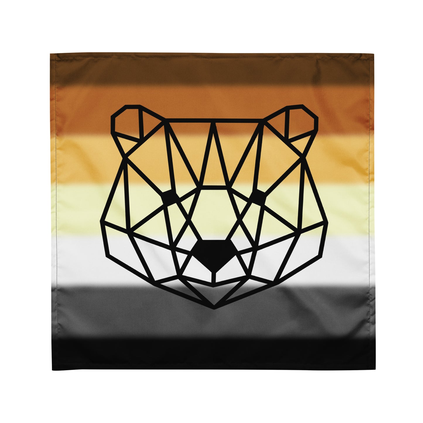 Gay Bear Geometric Art Bandana M Multi Gay gay-bear-pride-bandana-medium