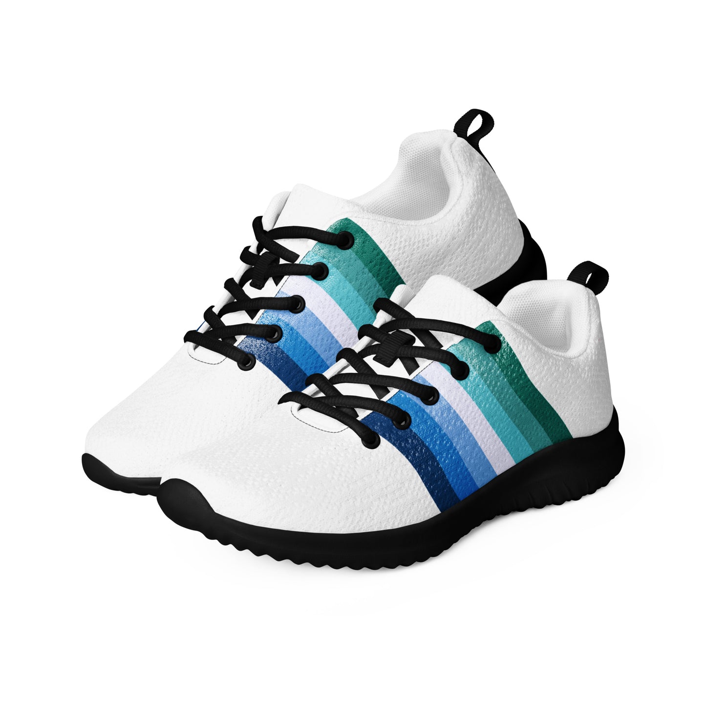 Gay MLM Vincian Pride Flag Men’s Athletic Shoes gay-mlm-vincian-pride-flag-mens-athletic-shoes-black-left-front