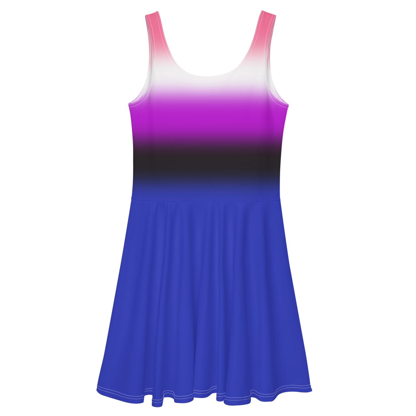Genderfluid Skater Dress genderfluid-skater-dress-back
