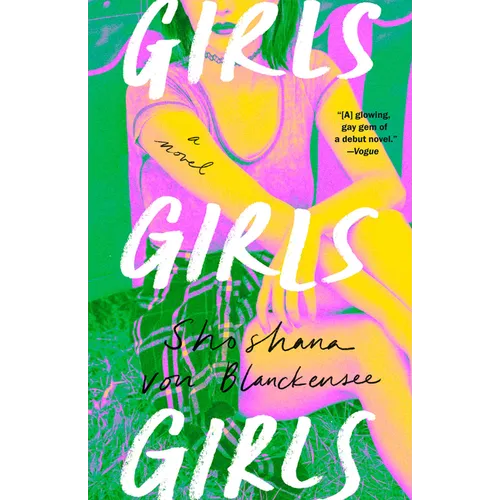 Book cover of 'Girls' by Shoshana Von Blanckenese with colorful design and text.
