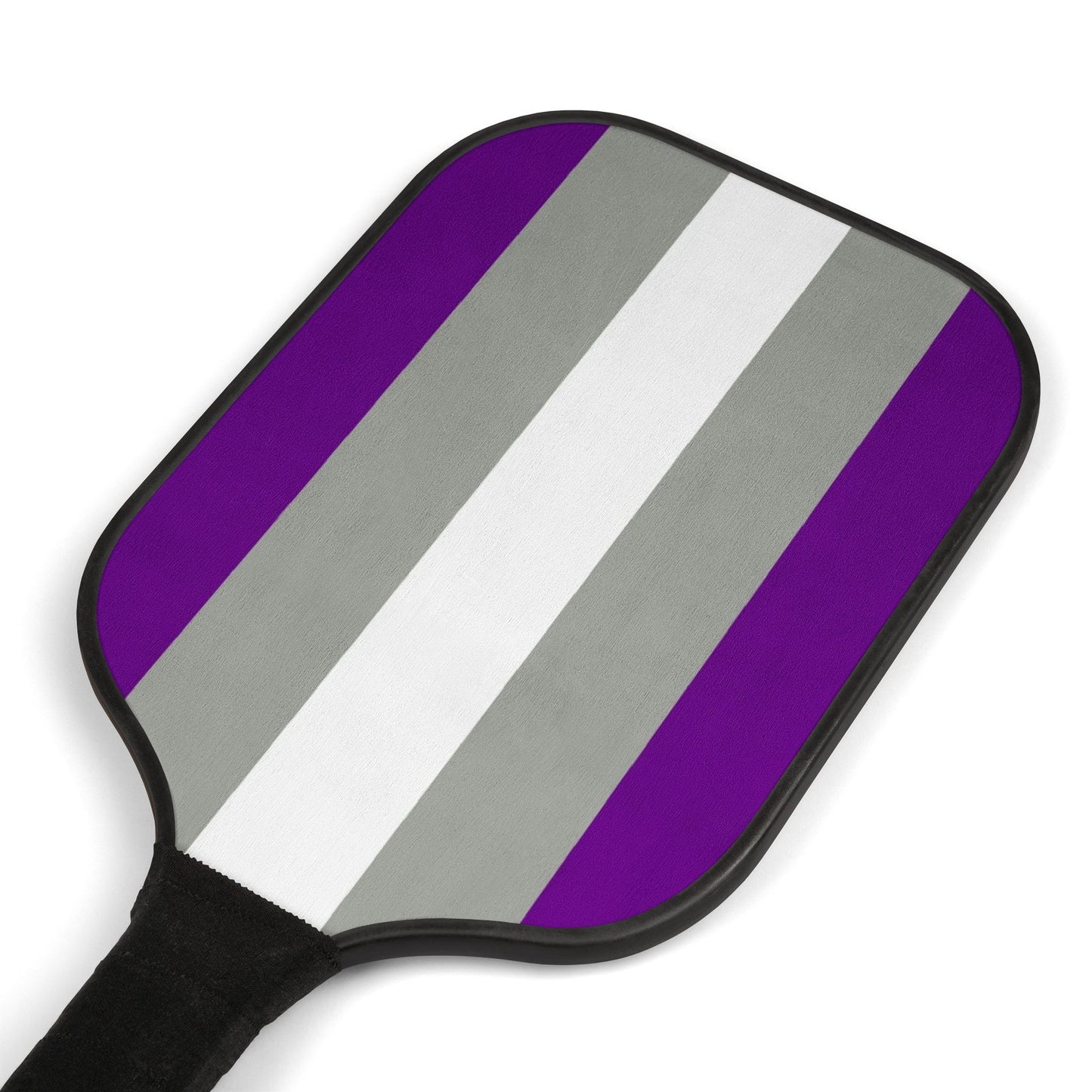 Greysexual Pride Pickleball Paddle Set with Balls greysexual-pride-pickleball-paddle-set-with-balls-details