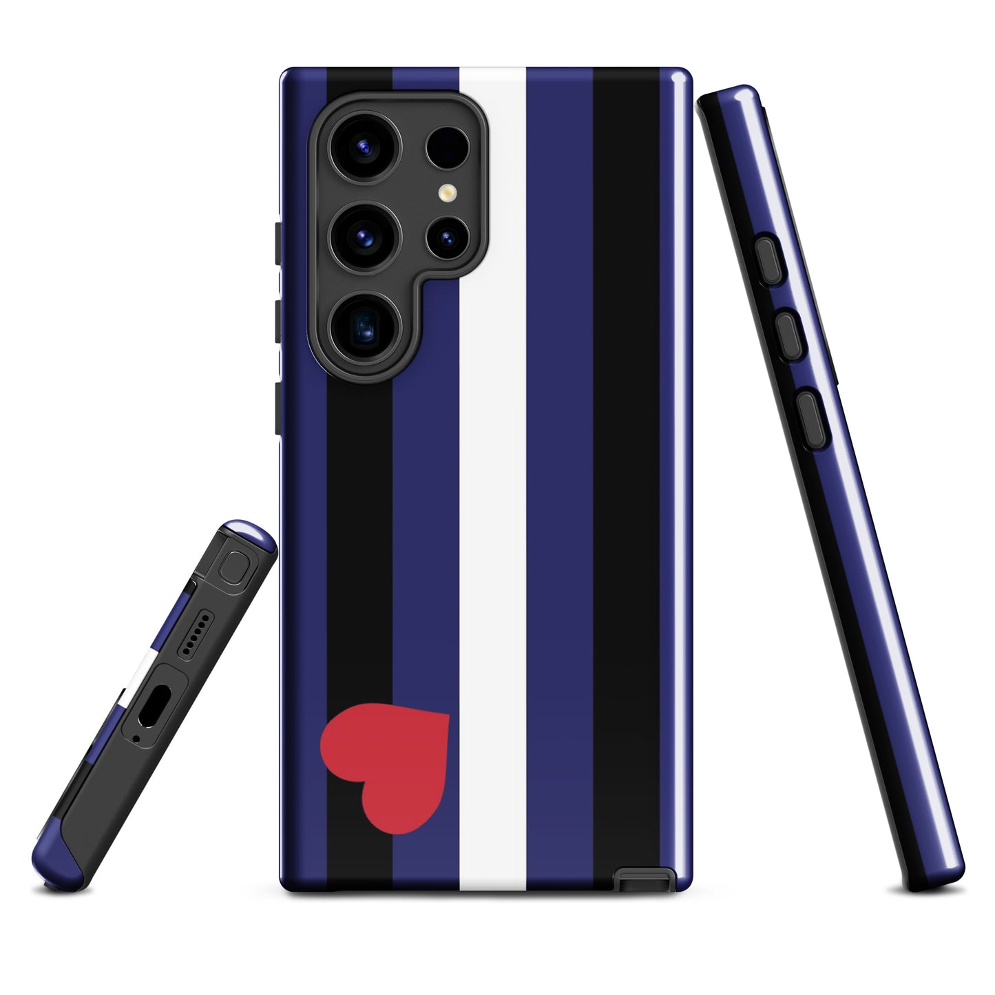 Leather Pride Flag Tough Cell Phone Case for Samsung Galaxy Samsung Galaxy S24 Ultra leather-pride-flag-tough-cell-phone-case-for-samsung-galaxy-s24-ultra-front