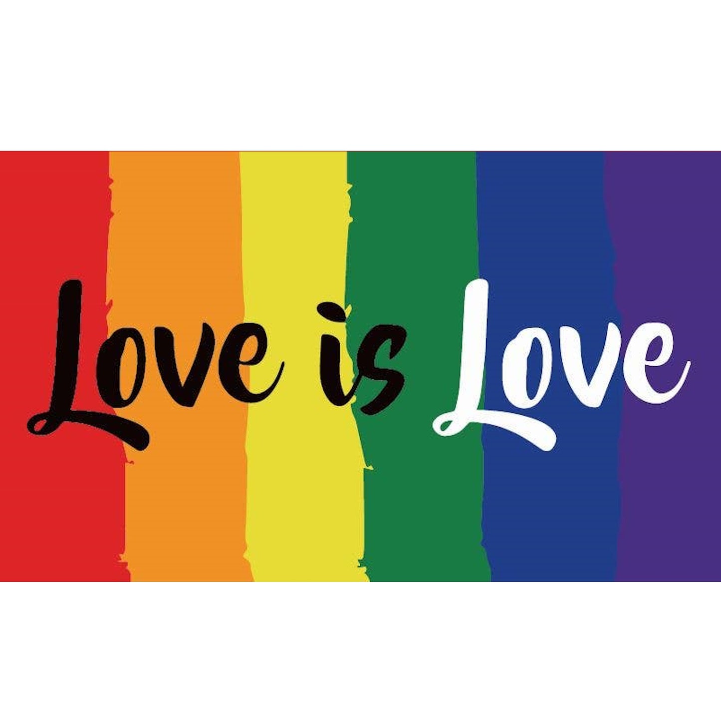 LGBTQ "Love is Love" Pride Flag - 3x5 Pride lgbtq-love-is-love-pride-flag-3x5
