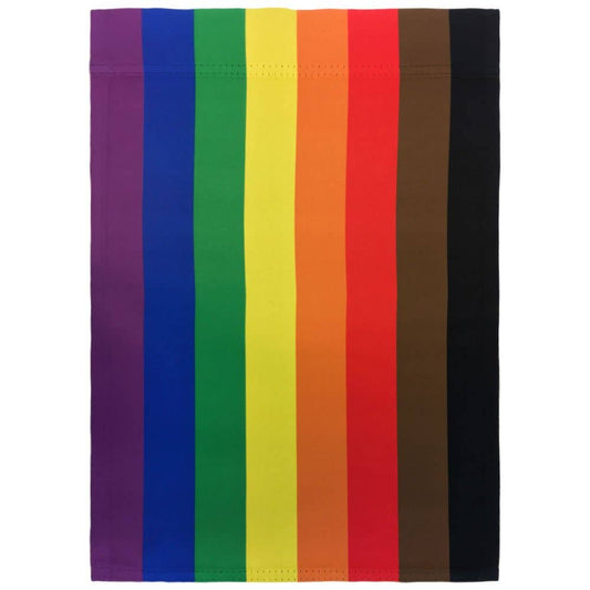 LGBTQ Philly Pride Rainbow Garden Flag 12x18in Pride Flag Only lgbtq-philly-pride-rainbow-garden-flag-12x18in-front Garden Flag