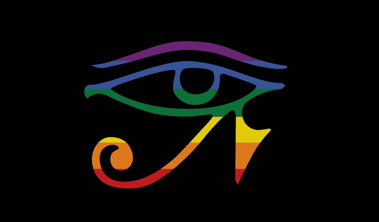 LGBTQ Pride Goth Flag 3x5 lgbtq-pride-gay-goth-flag