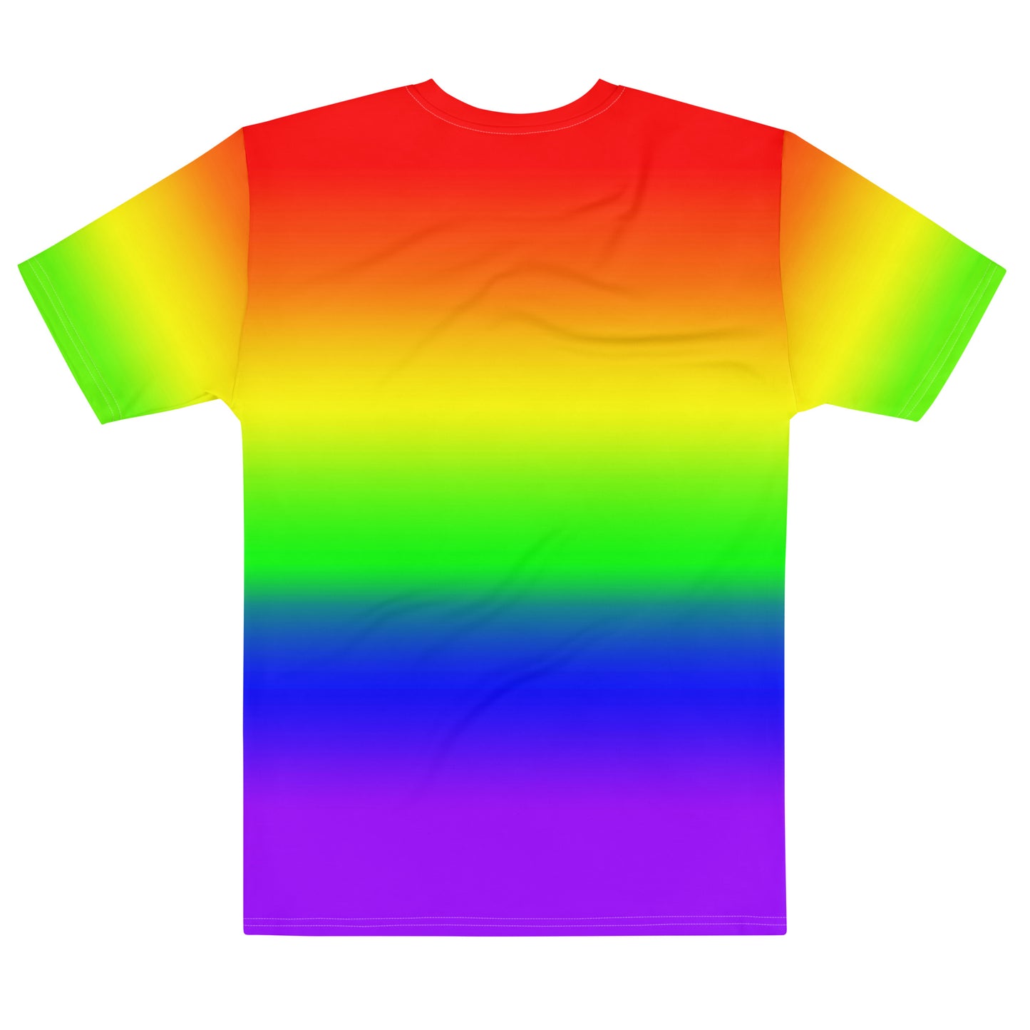 LGBTQ Pride T-Shirt in Rainbow Ombre - Unisex lgbtq-pride-t-shirt-in-rainbow-ombre-unisex-back Tee