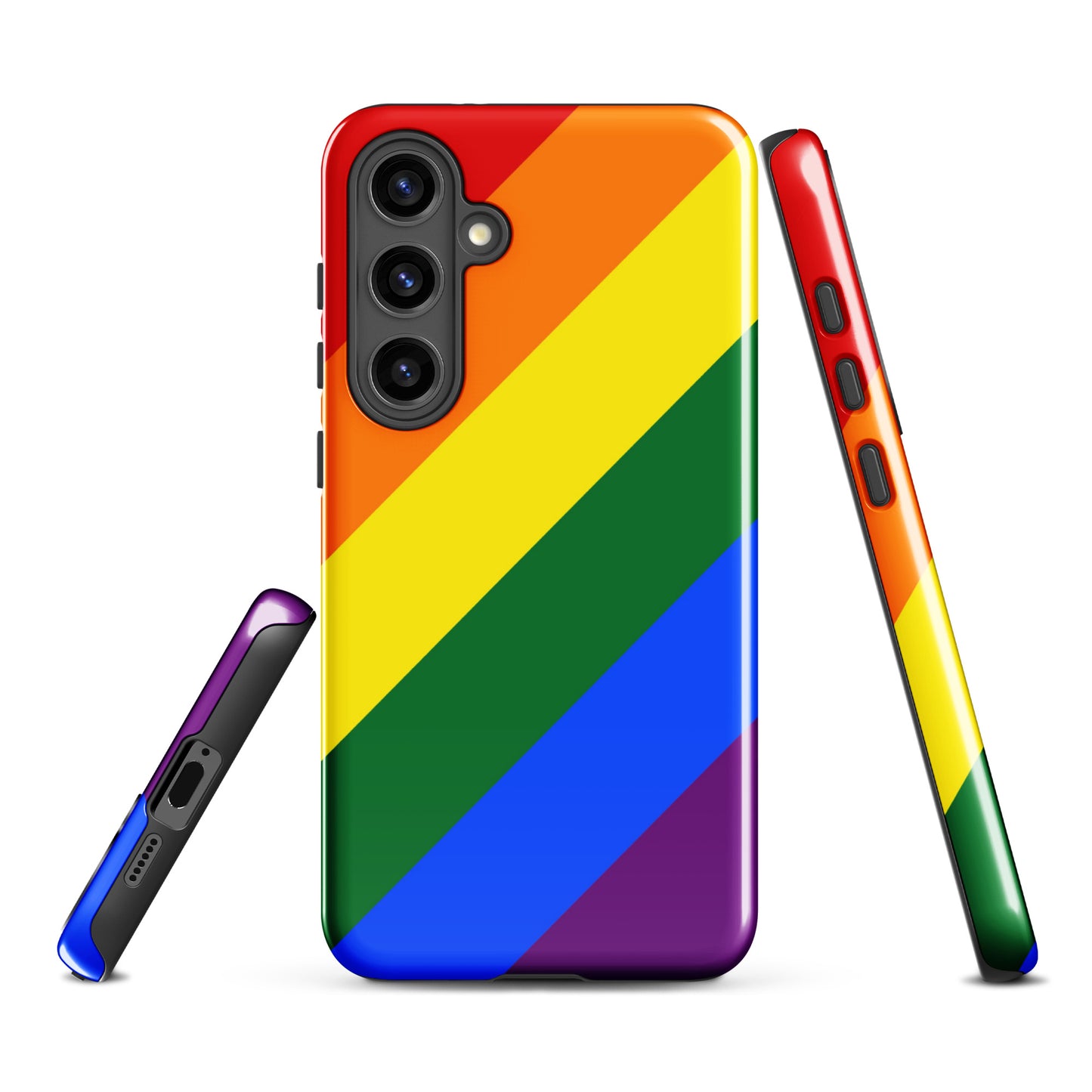 LGBTQ Pride Tough Phone Case for Samsung Galaxy Samsung Galaxy S24 Plus Pride lgbtq-pride-tough-mobile-phone-case-for-samsung-galaxy-s24-plus-front