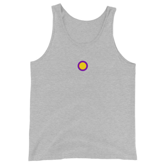 Intersex Pride Tank Top - Circle Athletic Heather Intersex mens-staple-tank-top-athletic-heather-front-648d1b74520b8 Tank Top