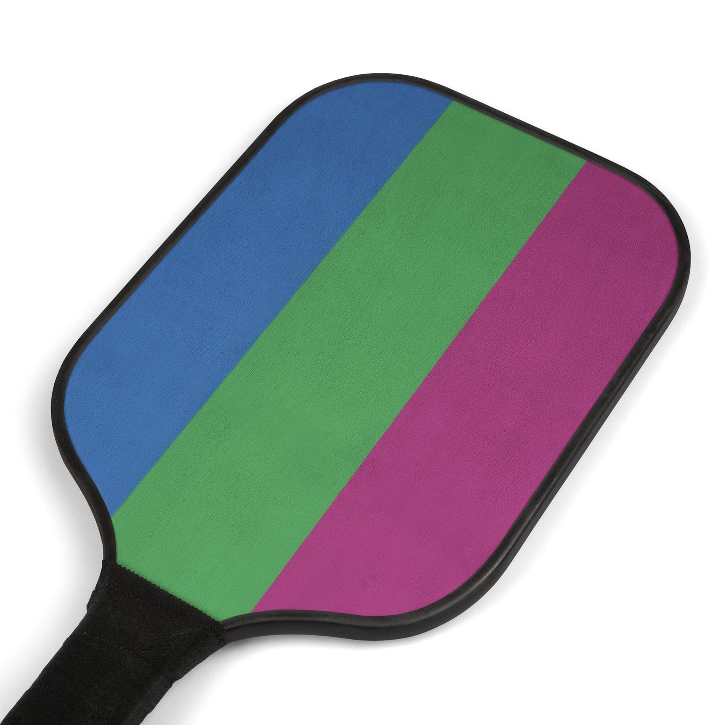 Polysexual Poly Pride Pickleball Paddle Set with Balls polysexual-poly-pride-pickleball-paddle-set-with-balls-detail