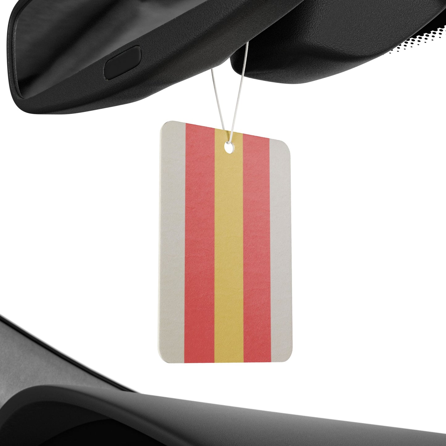 Proculsexual Pride Flag Car Air Freshener proculsexual-pride-flag-car-air-freshener-rearview-mirror