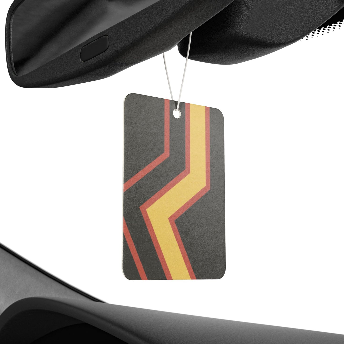 Rubber Latex Pride Flag Car Air Freshener rubber-latex-pride-flag-car-air-freshener-rearview-mirror