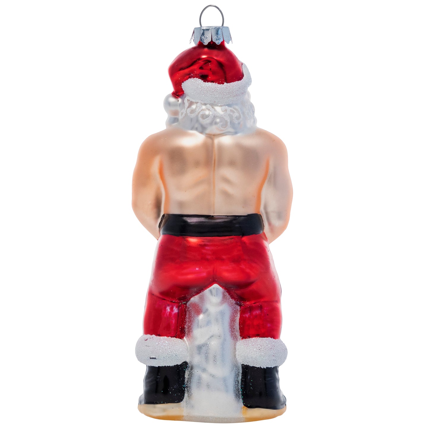 Santa's Big Jingle Bells - Hand Blown Glass Holiday Ornament santas-big-jingle-bells-hand-blown-glass-holiday-christmas-ornament-back