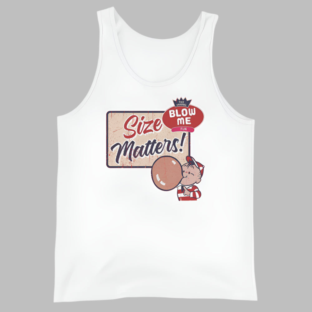 Size Matters Tank Top White size-matters-tank-top-white-front