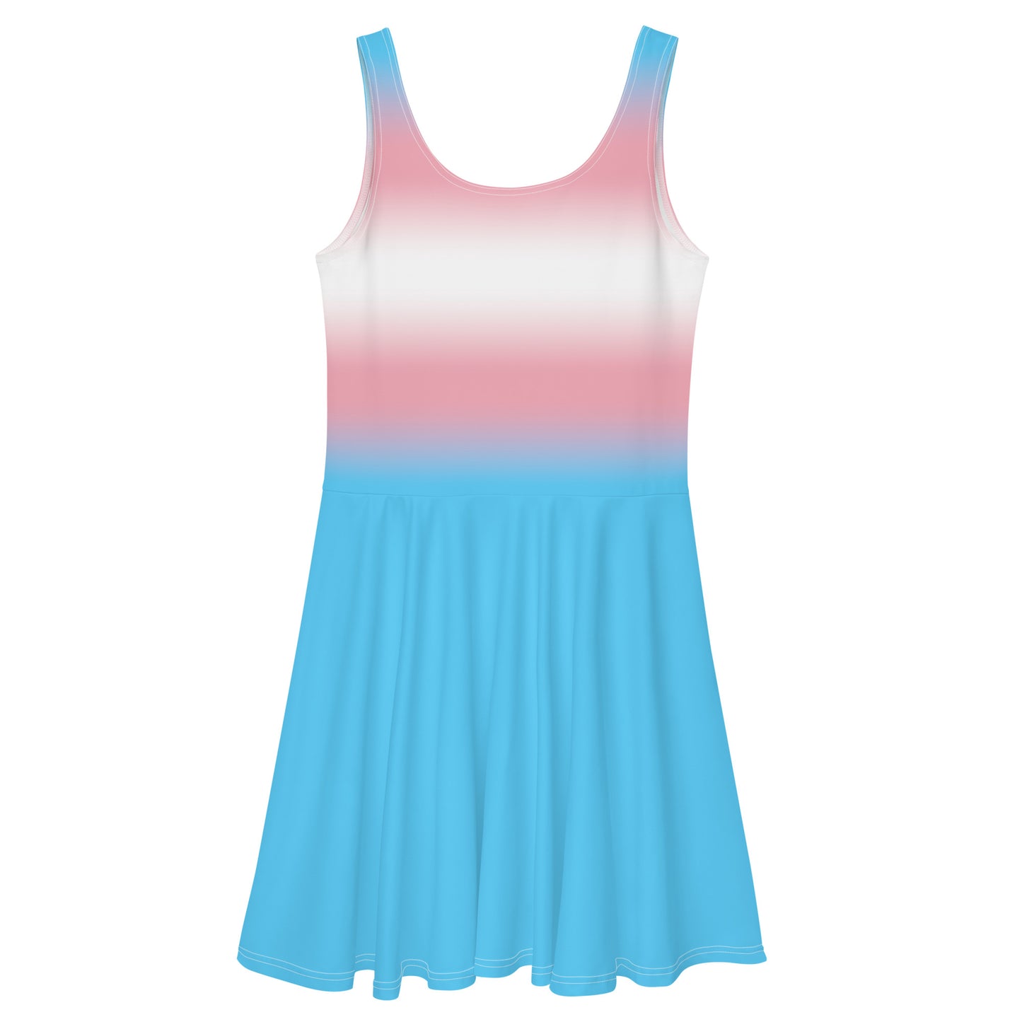 Transgender Trans Skater Dress transgender-trans-pride-skater-dress-back