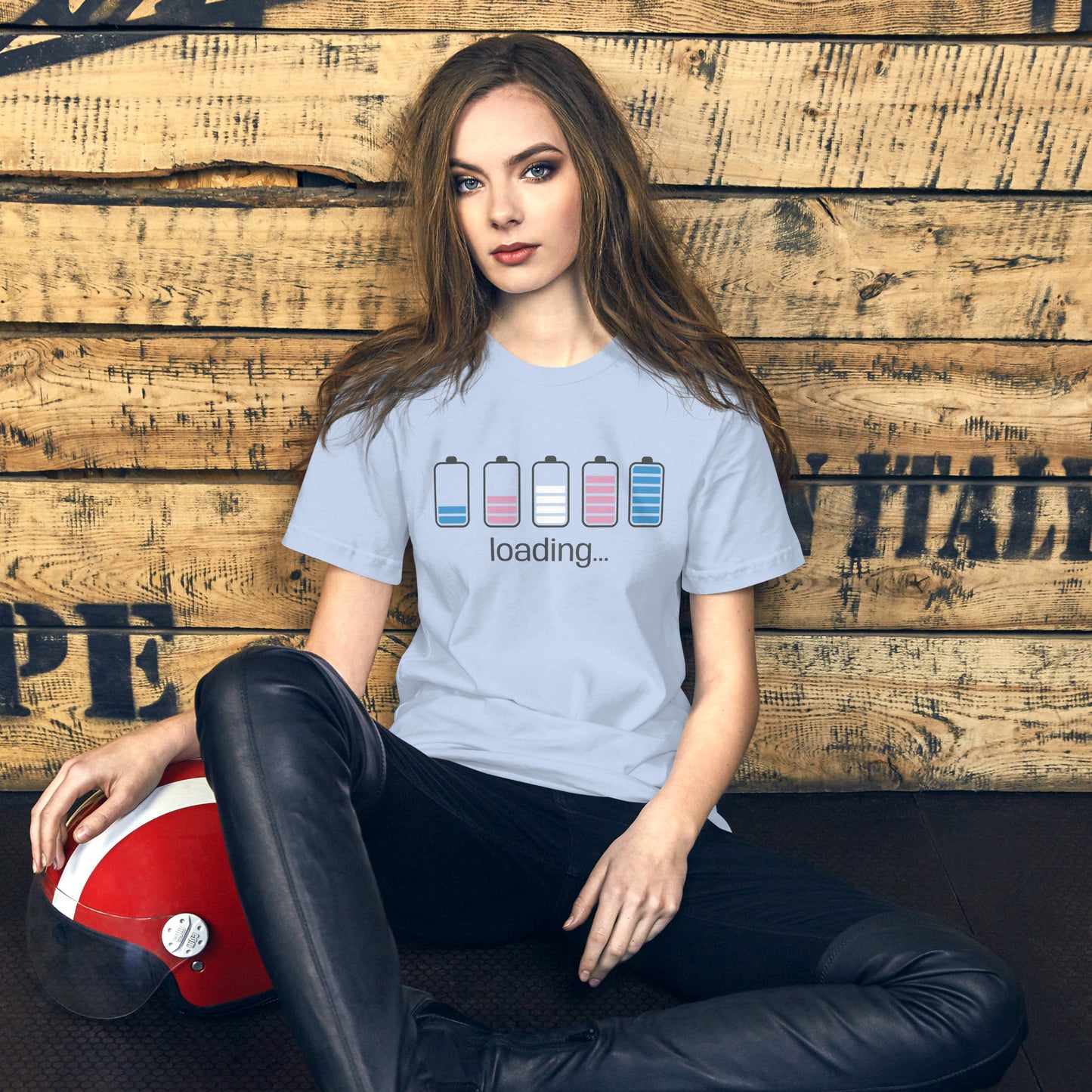 Transgender Transition Loading T-Shirt transgender-transition-loading-t-shirt-baby-blue-lifestyle
