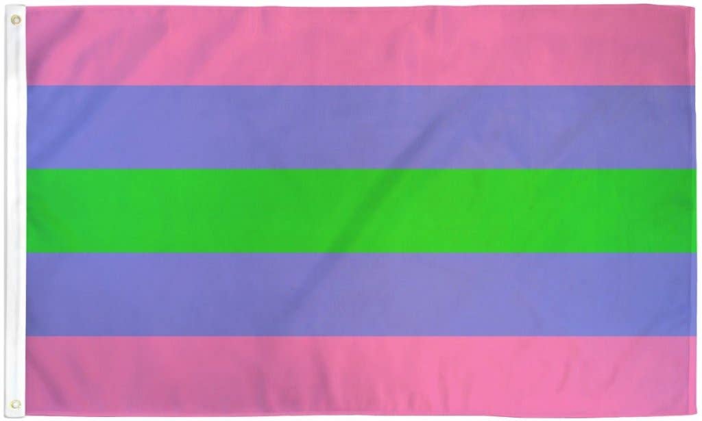 Trigender Pride Flag 3x5 trigender-pride-flag-3x5-detail Flags