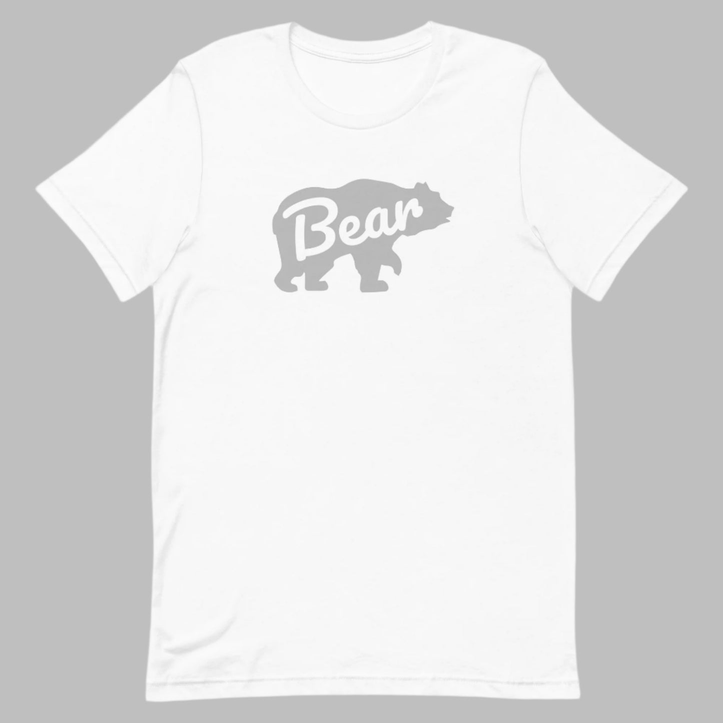 Gay Bear Pride Shirt - Bear White Gay gay-bear-pride-tee-shirt-bear-white-front-63b4dc5f83b7c