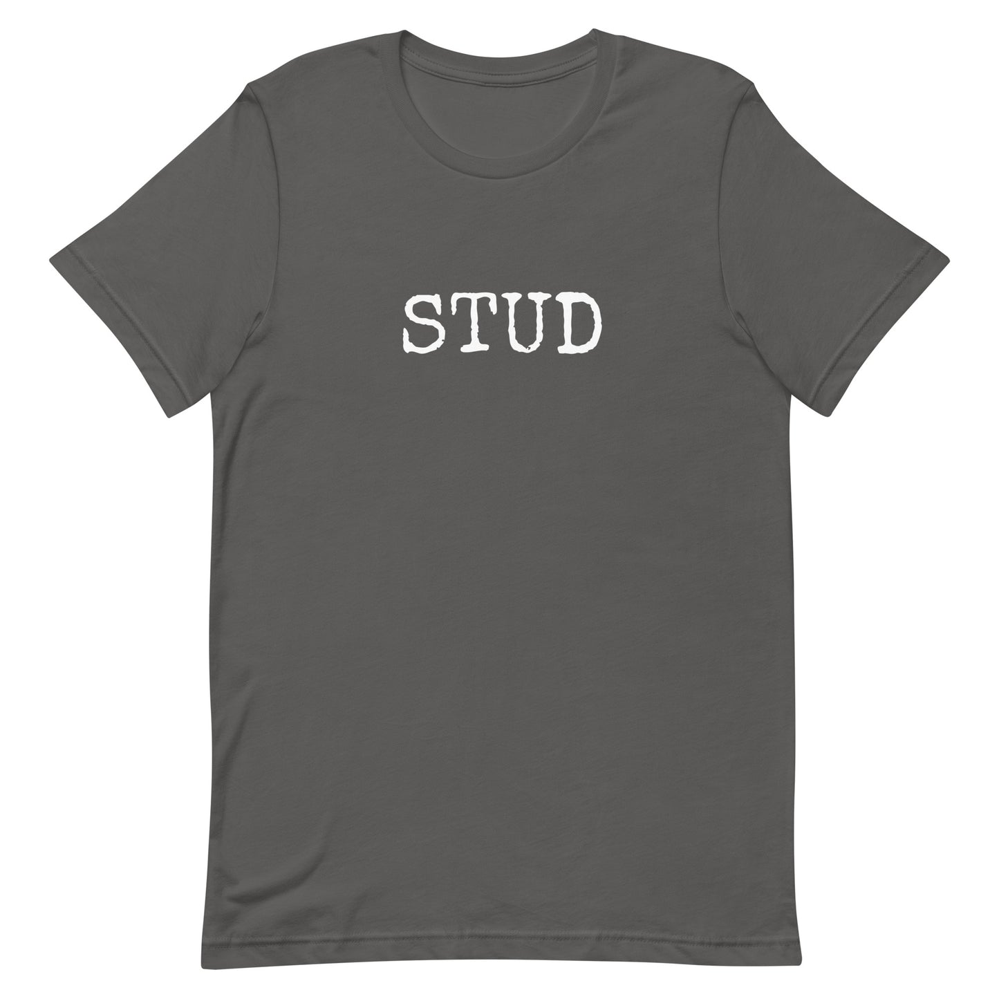 LGBTQ Stud T-shirt Asphalt lgbtq-stud-t-shirt-asphalt-front Tee