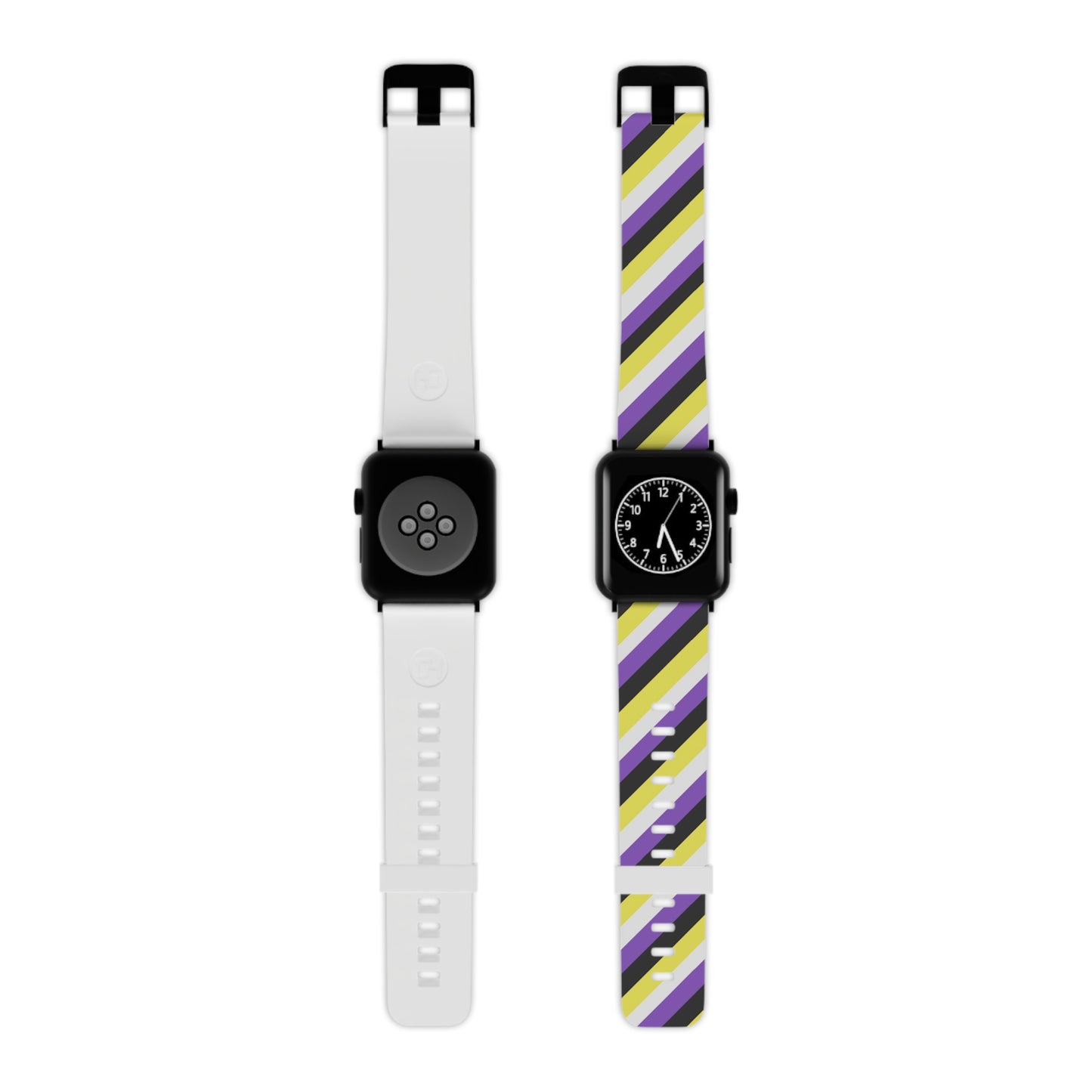 Nonbinary Enby Pride Watch Band for Apple Watch with Stripes 10047297409446074244_2048