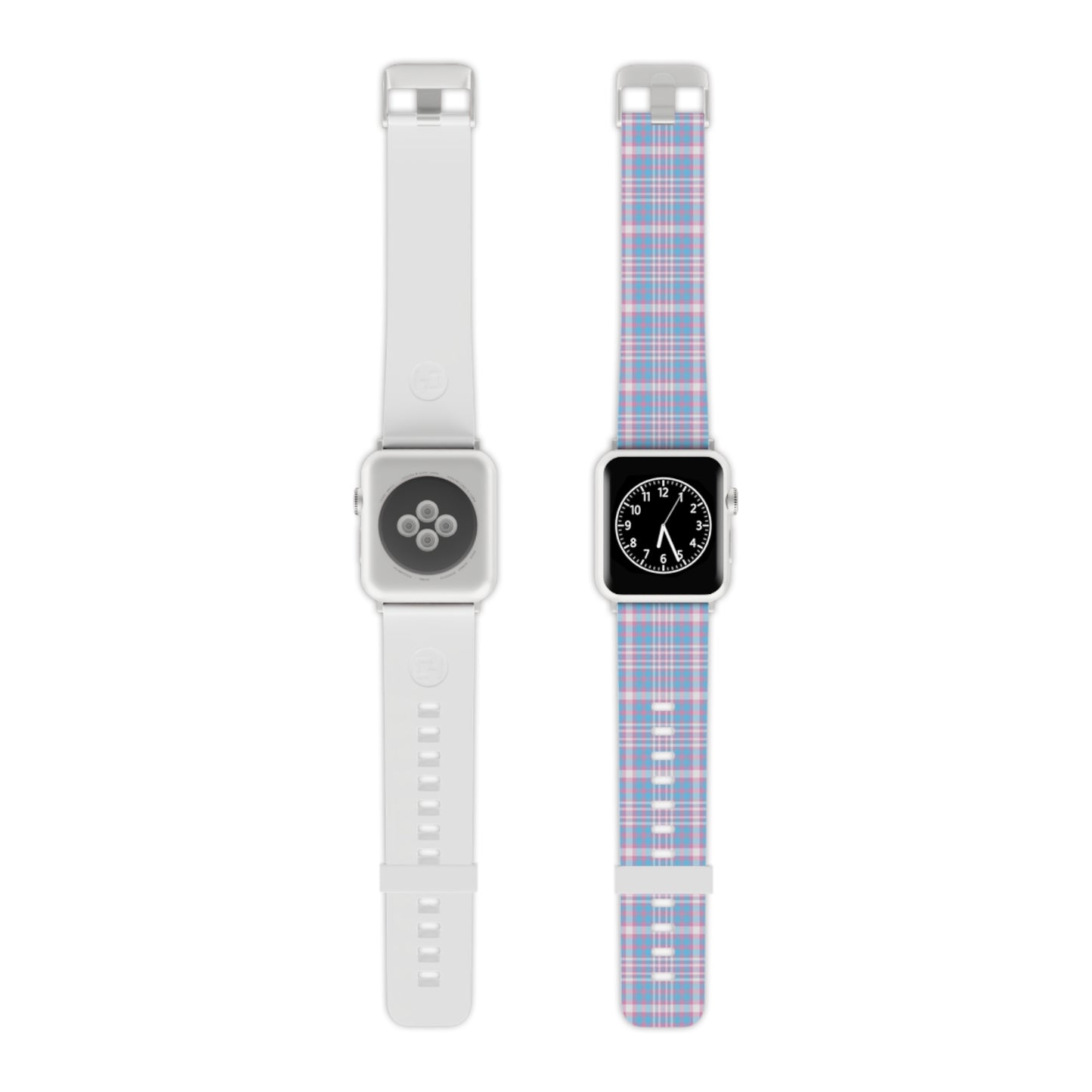 Transgender Trans Pride Watch Band for Apple Watch - Plaid 11332877066995205055_2048