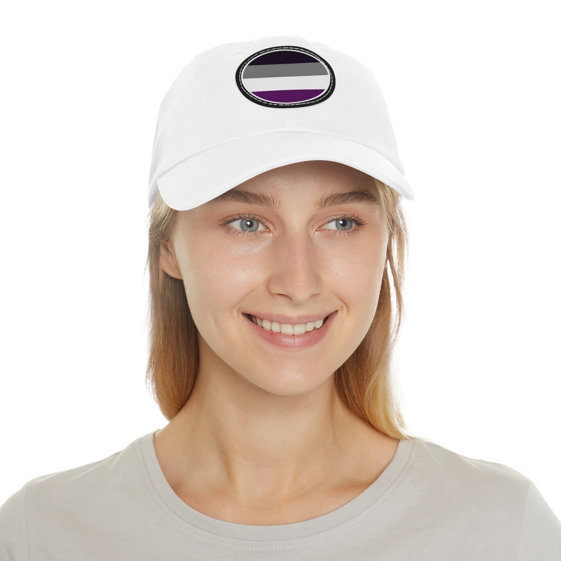 Asexual Ace Pride Hat with Round Patch 11805991425360136763_2048