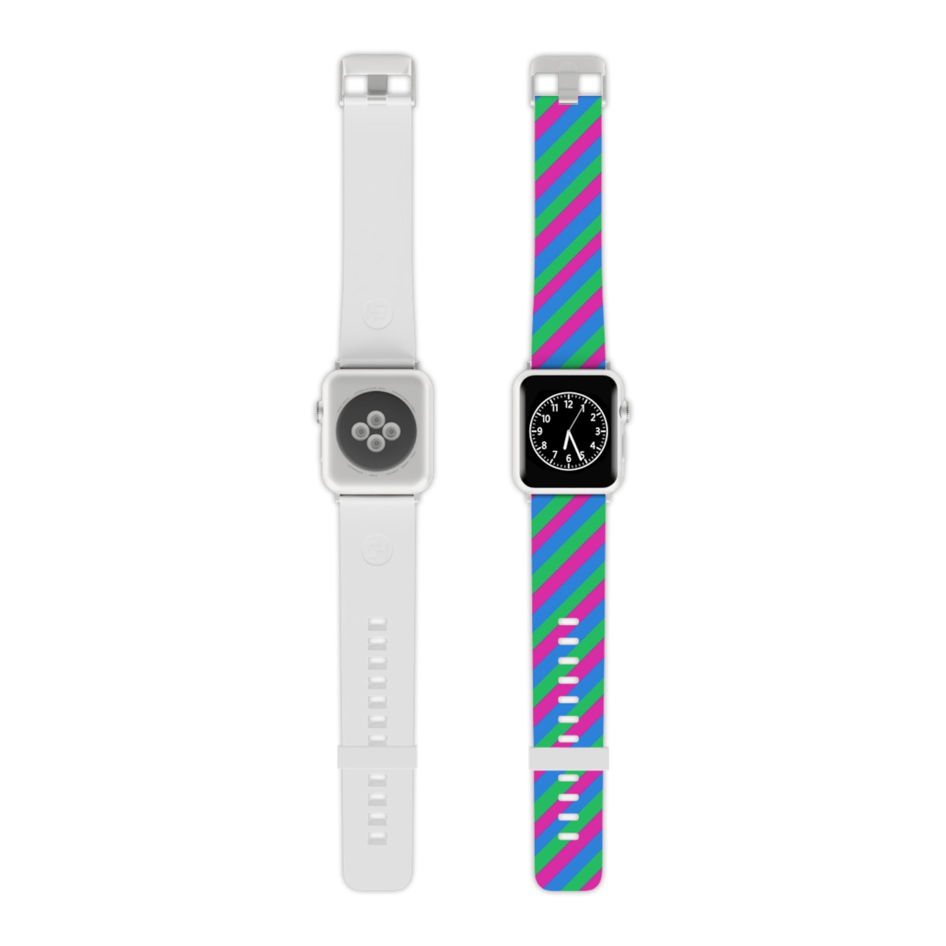 Polysexual Poly Pride Watch Band for Apple Watch - Stripes 12658722324218841991_2048