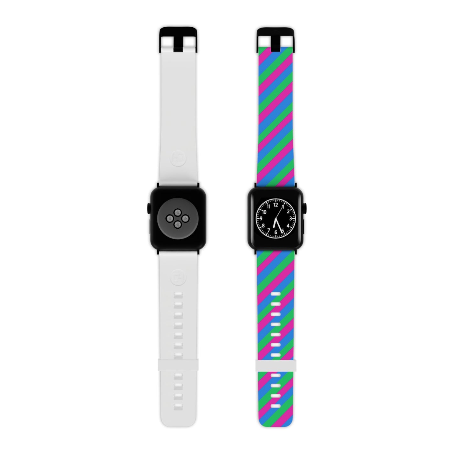 Polysexual Poly Pride Watch Band for Apple Watch - Stripes 13092958958908799545_2048