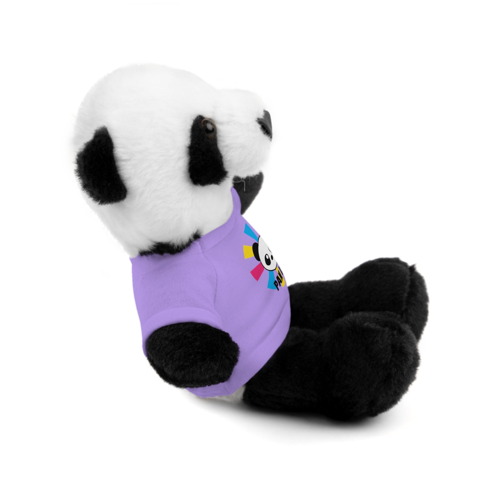 Pansexual Pan Pride Stuffed Plush Animal with Tee Pan Duh Panda 1320099126657721449_2048