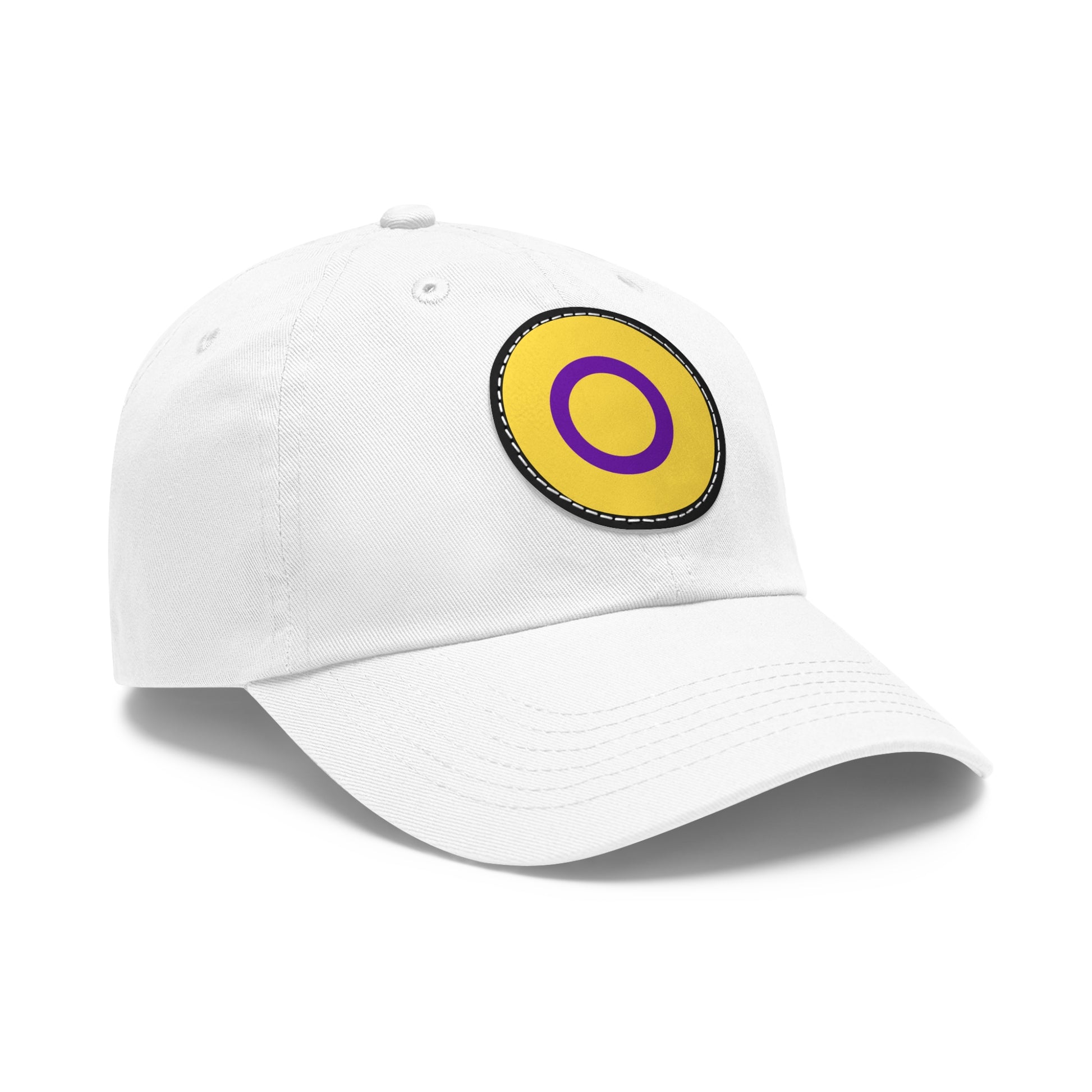 Intersex Pride Hat with Round Patch 14627831443460256856_2048