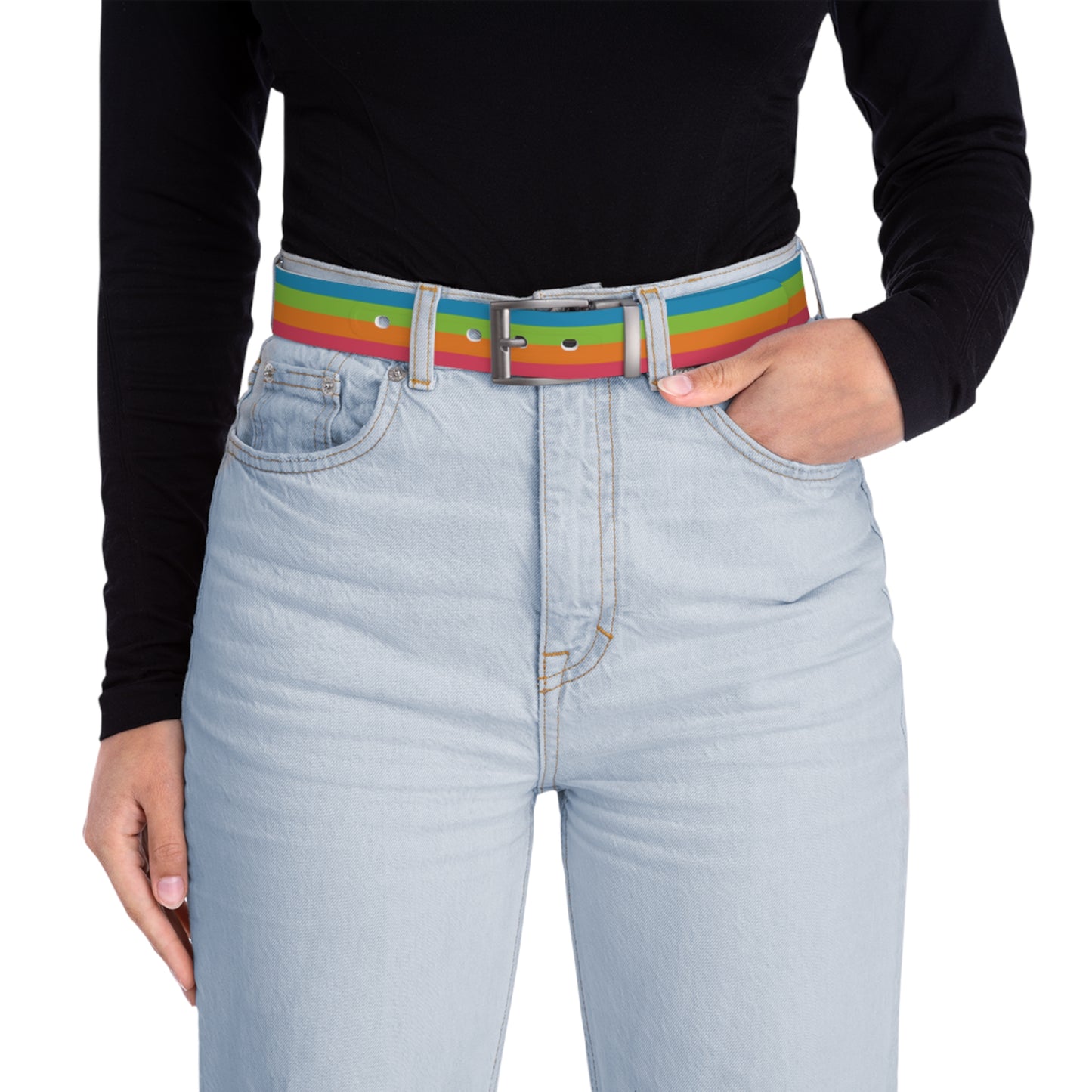 Panromantic Pride Belt