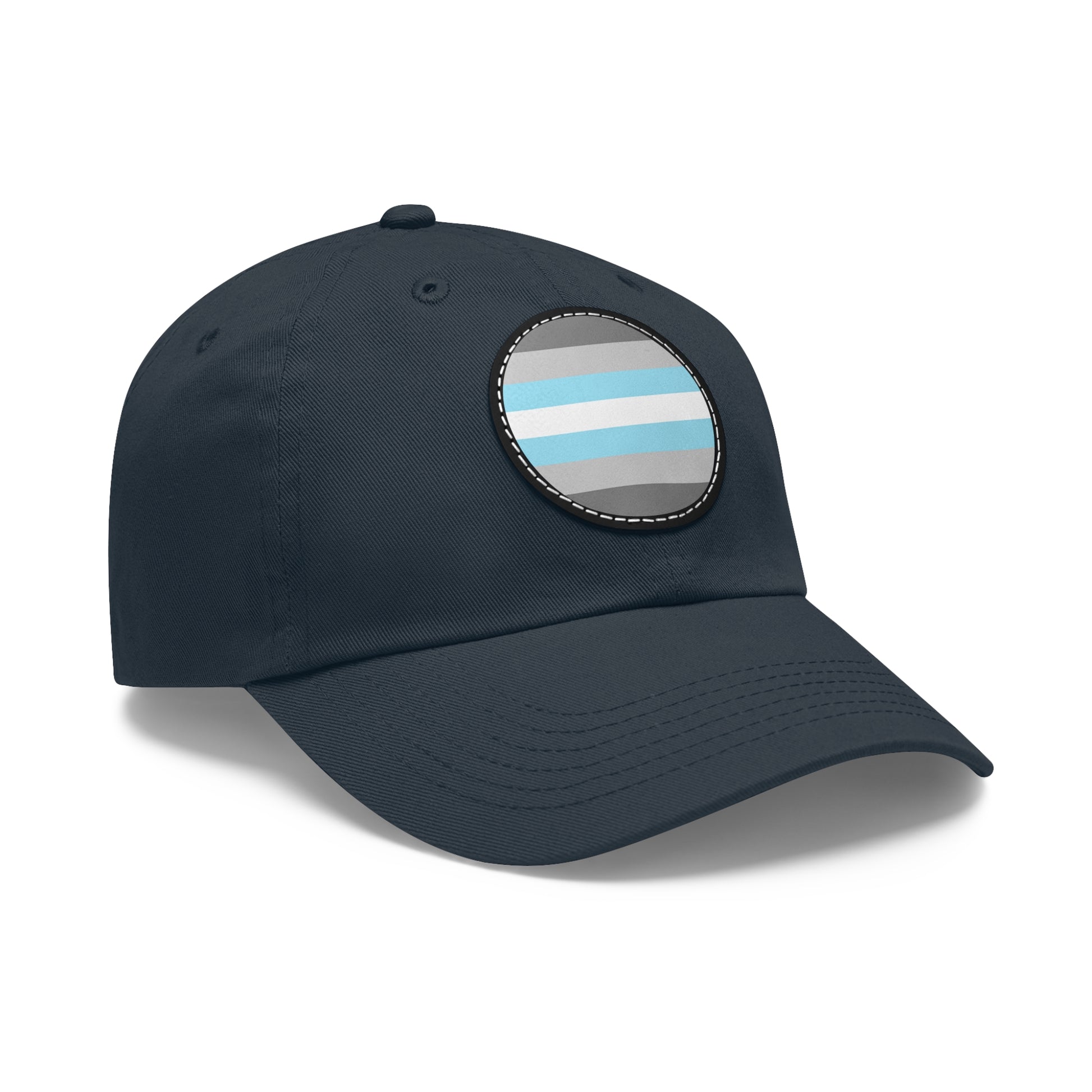 Demiboy Pride Hat with Round Patch 14972207835813249073_2048