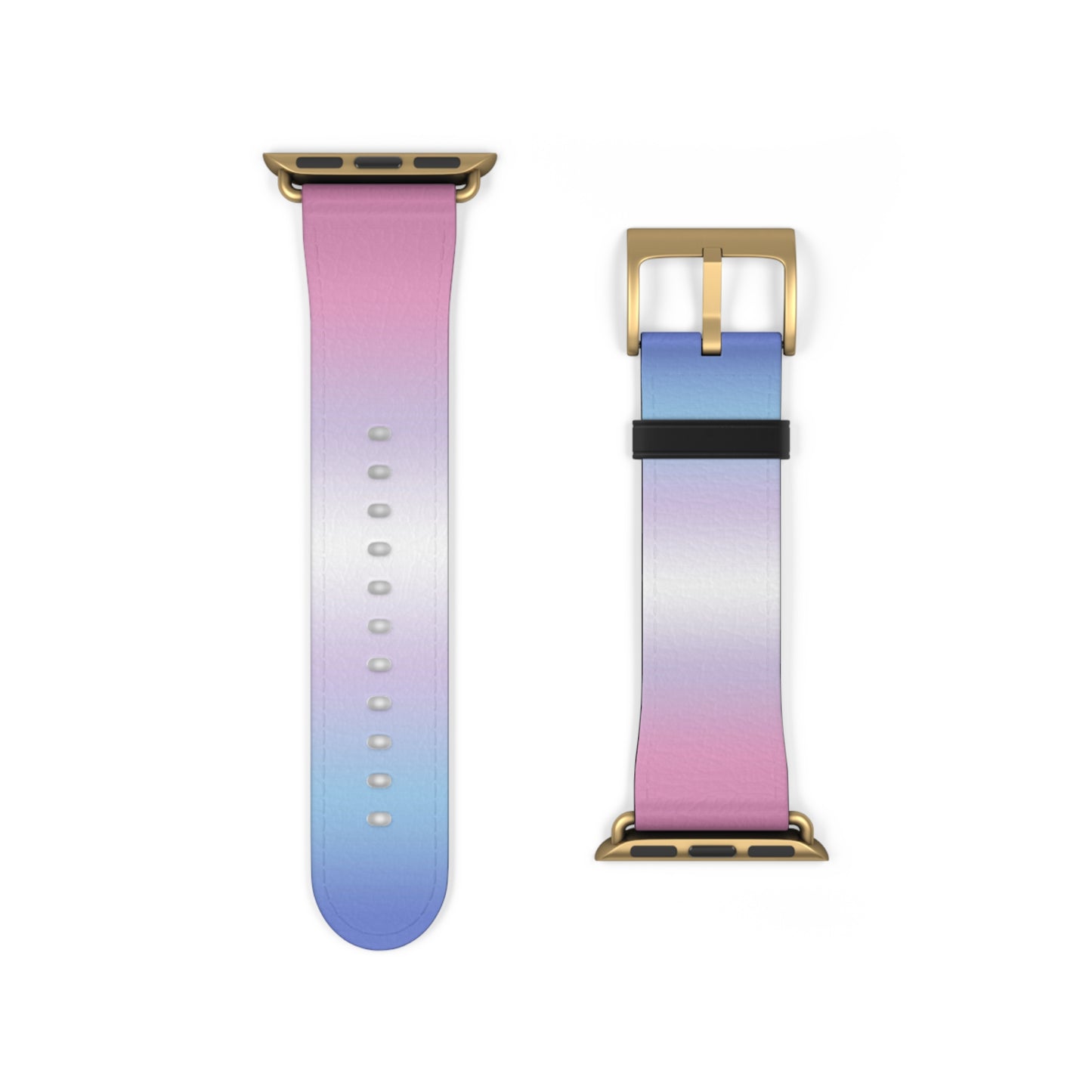 Bigender Pride Apple Watch Band Strap In Ombre 38 - 41 mm Gold Matte 14999633203705031872_2048